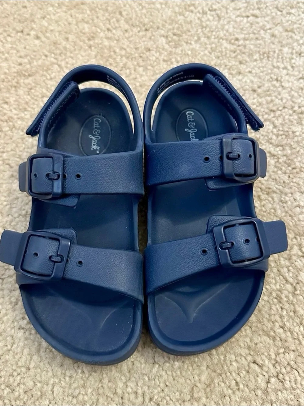 5/$25 Cat & Jack Navy Ade Footbed Sandals